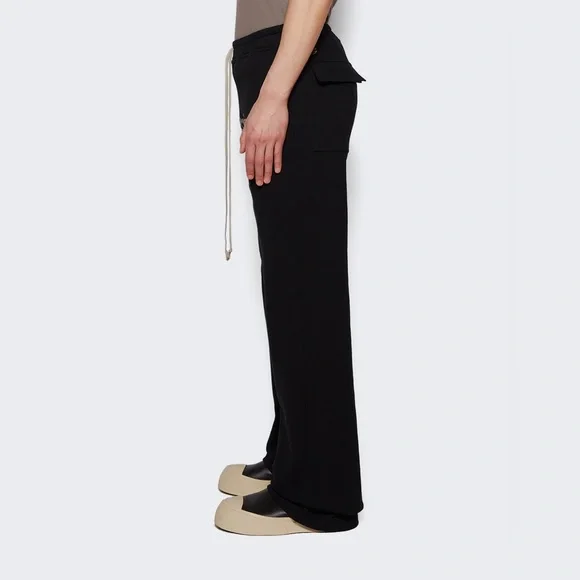 CHAMPION CARGO DIETRICH DRAWSTRING PANTS BLACK Rick‎ Owens/SSENSE Size Large NWT